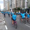 Passeio Ciclístico da Santa Casa anima as ruas de Santos